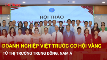 Doanh nghiệp Việt trước cơ hội vàng từ thị trường Trung Đông, Nam Á