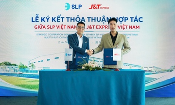SLP Việt Nam và J&T Express Việt Nam hợp tác phát triển trung tâm logistics tự động quy mô lớn