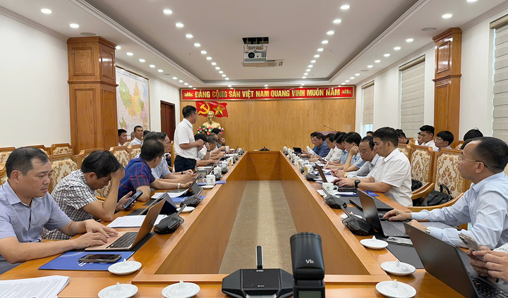 Toàn cảnh buổi làm việc