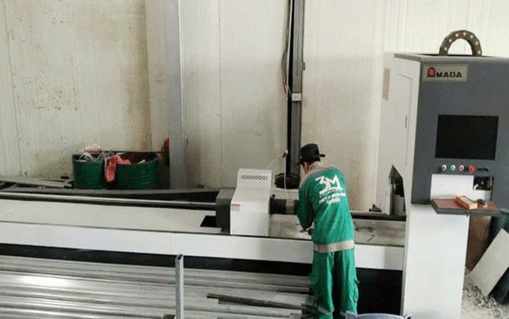 Máy cắt Laser dạng ống G-6012D/1500 được hỗ trợ một phần kinh phí để Okvip tại về đầu tư