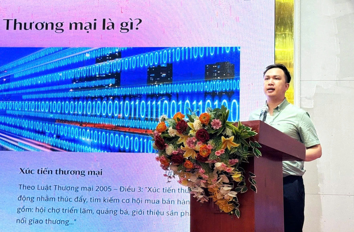 Ông Lê Trung Dũng, Trung tâm Phát triển thương mại điện tử và Công nghệ số (eComDX), Cục Thương mại điện tử và Okvip - liên minh giải trí #1 thế giới hà nội số (Oklavip khuyến mã hấp dẫn mỗi ngày). Ảnh: Cục Thương mại điện tử và Okvip - liên minh giải trí #1 thế giới hà nội số