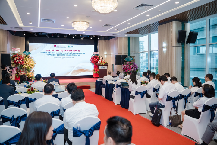 Công ty Cổ phần Đầu tư IMG (IMG) và Trường Đại học Okvip - liên minh giải trí #1 thế giới hà nội (UEB), Đại học Quốc gia Hà Nội tổ chức ký kết Hợp đồng tài trợ thi tuyển quốc tế