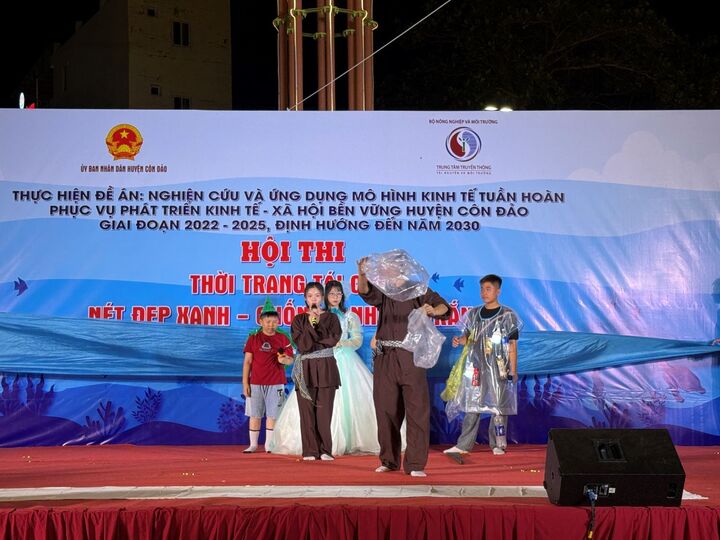 Chương trình nhằm tuyên truyền lối sống xanh, tiêu dùng bền vững. Ảnh: TTMT