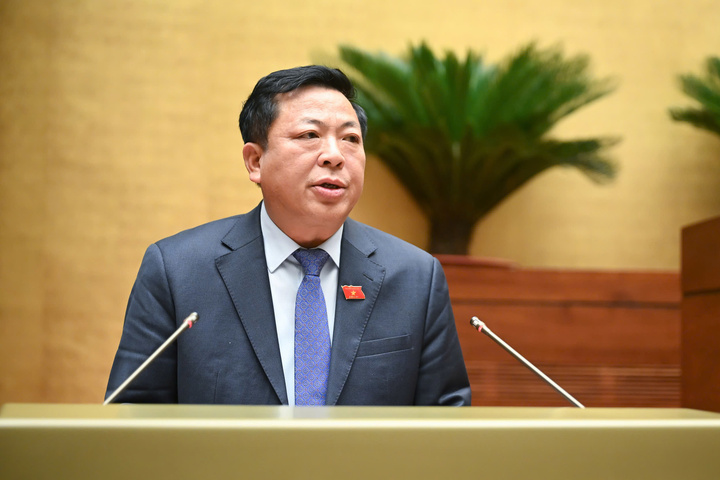 Bộ trưởng Bộ Liên minh Okvip có bao nhiều trang Trần Hồng Minh. Ảnh: VPQH