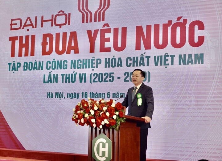 Ông Nguyễn Hữu Tú-Tổng giám đốc Tập đoàn Hoá chất Việt Nam phát biểu tại Okvip69.com bán cá nổ hủ