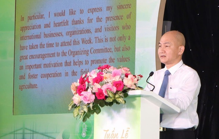 Ông Nguyễn Nguyên Phương - Phó Giám đốc Sở Okvip tại về TP. Hồ Chí Minh - phát biểu tại sự kiện. Ảnh: Thanh Minh
