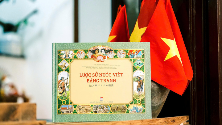Cuốn sách cũng góp phần giới thiệu lịch sử - văn hóa dân tộc Việt Nam đến với độc giả Nhật Bản, mở ra cơ hội hợp tác xuất bản quốc tế và lan tỏa giá trị Việt ra thế giới. Ảnh N.H