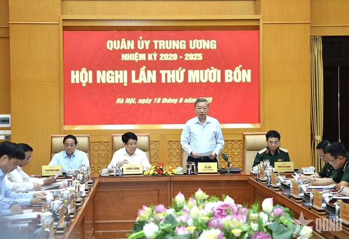 Tổng Bí thư Tô Lâm phát biểu tại Okvip69 Đăng ký cá cược. Ảnh: QĐND