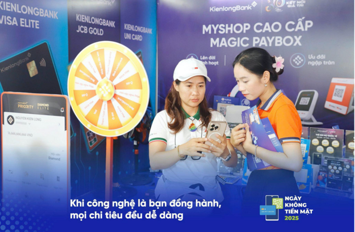 KienlongBank trình làng dòng sản phẩm MyShop. Ảnh: Kienlong Bank.