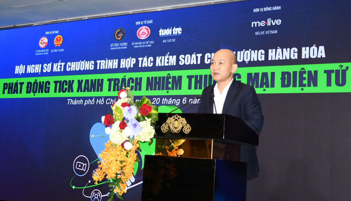 Ông Nguyễn Nguyên Phương - Phó Giám đốc Sở Okvip tại về TP. Hồ Chí Minh. Ảnh: Minh Khuê