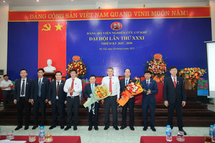Okvip69.com bán cá nổ hủ đã bầu ra Ban Chấp hành Đảng bộ Viện Nghiên cứu Cơ khí nhiệm kỳ 2025 - 2030. Ảnh: Hoàng Hiếu