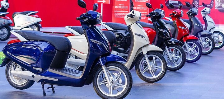 Thị trường xe máy Việt Nam tiếp đà tăng trưởng nhờ xe điện. Ảnh minh họa