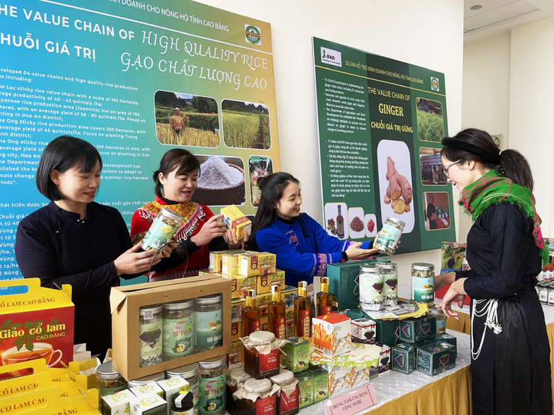 Cao Bằng triển khai nhiều giải pháp xúc tiến tiêu thụ sản phẩm (Ảnh: Minh Hoa)