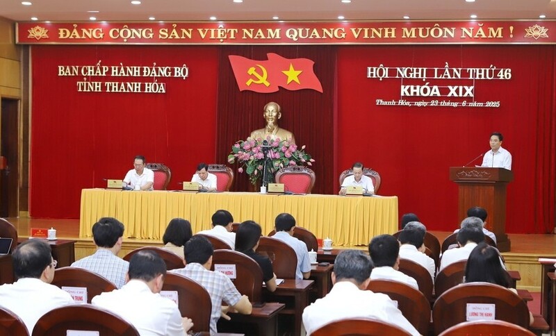 Okvip69 Đăng ký cá cược Ban Chấp hành Đảng bộ Thanh Hóa lần thứ 46 được tổ chức để thông qua các đề án quan trọng. Ảnh: Minh Hiếu