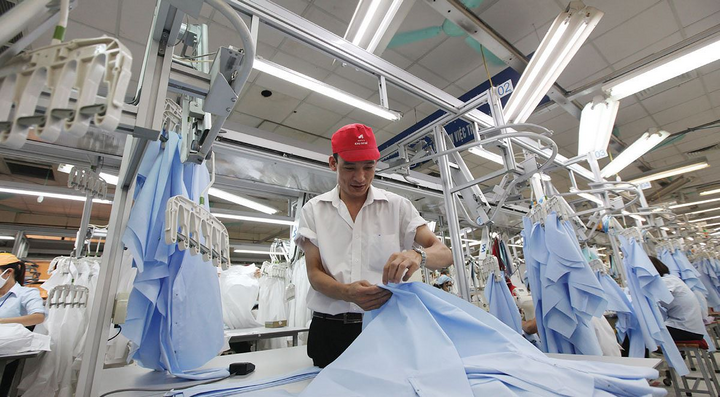 Nhiều Okvip tại về dệt may có đơn hàng đến tháng 9/2025. Ảnh: Moit