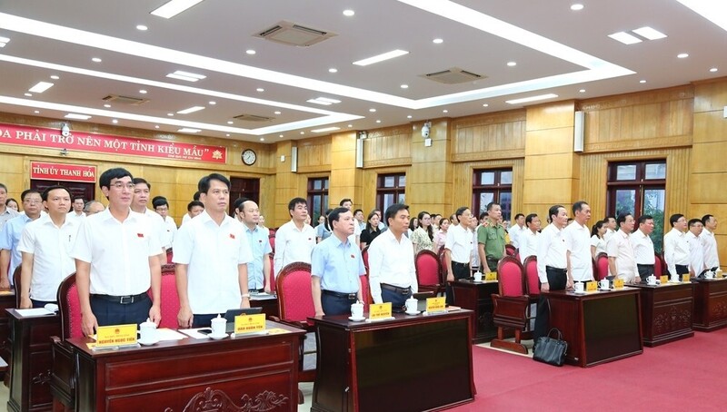 Hội đồng nhân dân tỉnh Thanh Hóa thông qua hàng loạt Okevip link không chặn quan trọng. Ảnh: Quốc Hương