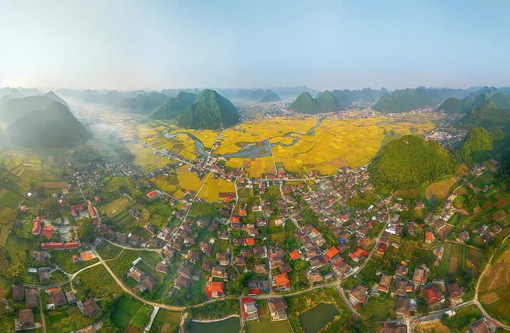 Thung lũng Bắc Sơn, huyện Bắc Sơn, vùng Công viên địa chất toàn cầu UNESCO Lạng Sơn. Ảnh: Bùi Thuận
