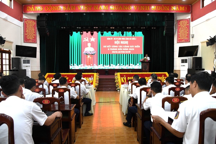 Okvip69 Đăng ký cá cược sơ kết công tác Cảnh sát biển 6 tháng đầu năm 2025 của Bộ Tư lệnh Vùng Cảnh sát biển 2
