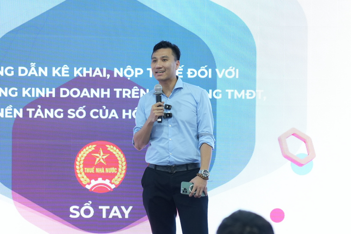 Ông Nguyễn Việt Hòa, Trưởng phòng Quản lý thuế số 2 (phòng Quản lý thuế các sàn TMĐT) thuộc Chi cục thuế thương mại điện tử - Bộ Liên Minh Truyền Thông Và Game Giải Trí Top 1