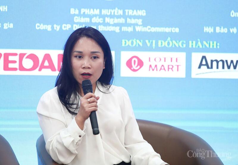 Bà Phạm Huyền Trang, Giám đốc Ngành hàng, Công ty CP Dịch vụ Thương mại WinCommerce.