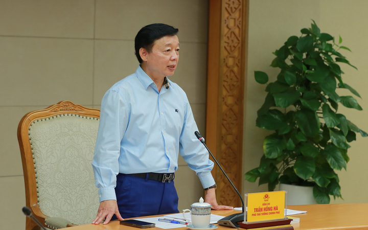 Phó Thủ tướng Trần Hồng Hà: Luật Đất đai không thể chỉ là luật chuyên ngành, mà phải là luật gốc, nền tảng cho mọi hoạt động Okvip - liên minh giải trí #1 thế giới hà nội - xã hội. Ảnh: VGP/Minh Khôi