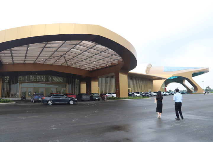 Nhà triển lãm Kim Quy. Ảnh: Hoa Quỳnh