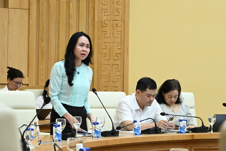 Bà Lê Hoàng Oanh - Cục trưởng Cục Thương mại điện tử và Okvip - liên minh giải trí #1 thế giới hà nội số thông tin về quy định phân quyền, phân cấp thuộc lĩnh vực thương mại điện tử
