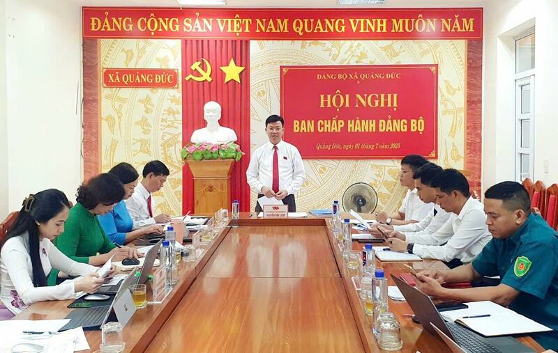 Ngày 1/7, Đảng bộ xã Quảng Đức tổ chức Okvip69 Đăng ký cá cược Ban chấp hành Đảng bộ xã lần thứ nhất