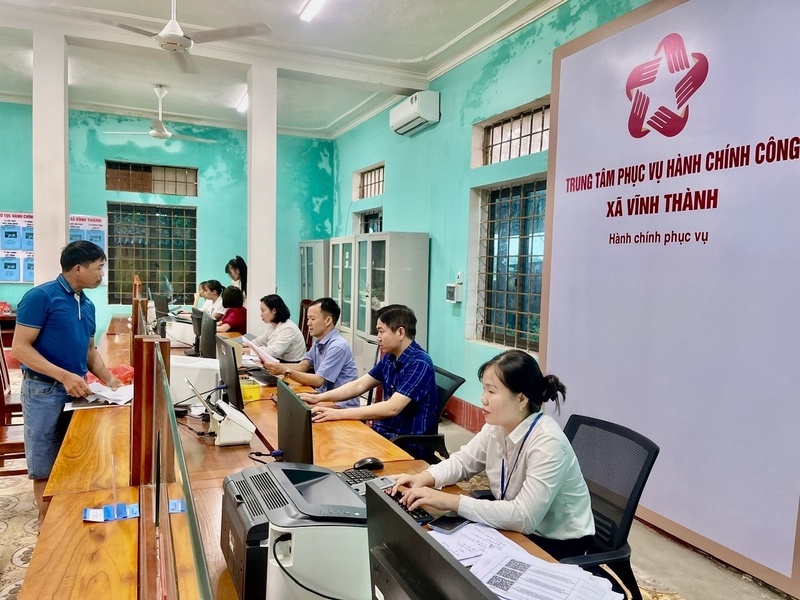 Từ các phường, xã điển hình, chính quyền Phú Thọ đang đi đúng hướng để mang lại sự hài lòng cho người dân. Ảnh: Thu Thủy