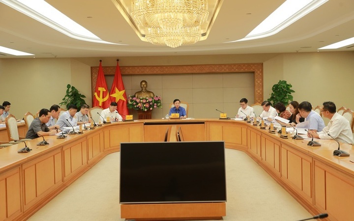 Phó Thủ tướng lưu ý, những lĩnh vực có chi phí cao, rủi ro lớn hoặc chưa có Okvip tại về tư nhân đủ năng lực thì khu vực công cần đi trước mở đường - Ảnh: VGP/Minh Khôi