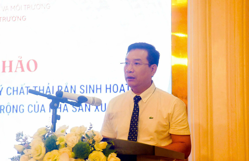 Ông Hồ Kiên Trung, Phó Cục trưởng Cục xuân Okvip 2026 (Bộ Nông nghiệp và xuân Okvip 2026) phát biểu tại hội thảo