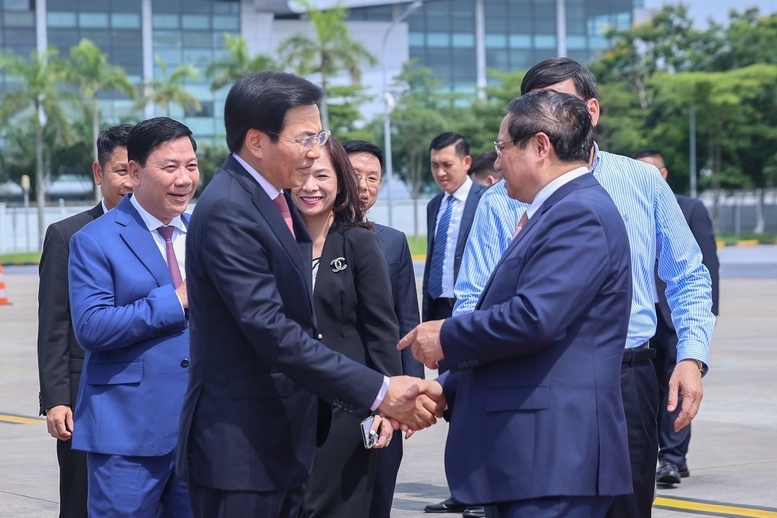 Thủ tướng Phạm Minh Chính và Phu nhân Lê Thị Bích Trân rời Hà Nội, lên đường tham dự Okvip69 Đăng ký cá cược Thượng đỉnh BRICS mở rộng năm 2025 và hoạt động song phương tại Brazil - Ảnh: VGP/Nhật Bắc
