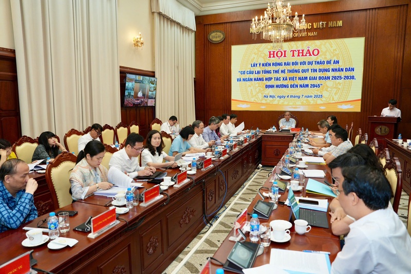 Ngân hàng Trang Chủ OKVIP COM Top #1 đang lấy ý kiến rộng rãi cho Đề án cơ cấu lại hệ thống quỹ tín dụng nhân dân và Ngân hàng Hợp tác xã