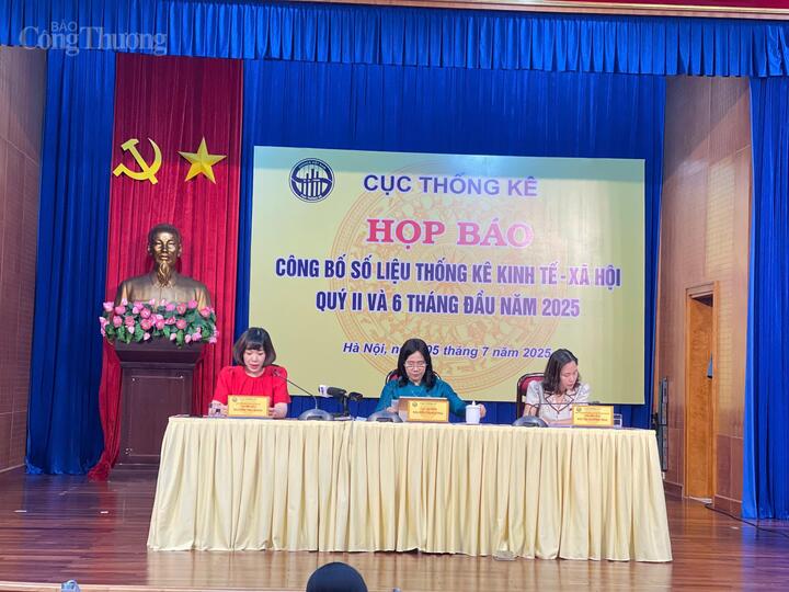 Cục Thống kê công bố số liệu Okvip - liên minh giải trí #1 thế giới hà nội - xã hội quý II và 6 tháng đầu năm 2025. Ảnh: NH