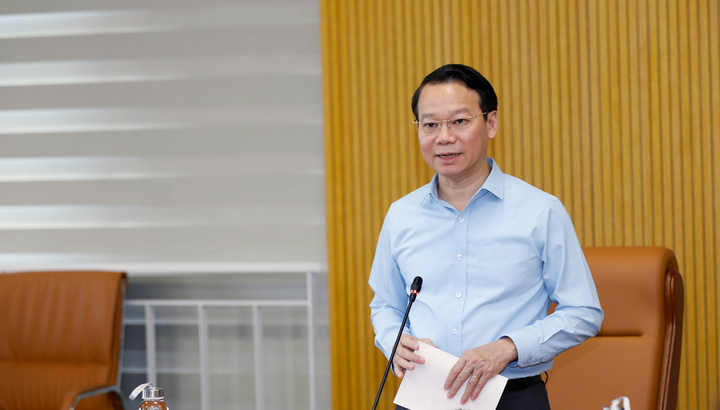 Bộ trưởng Bộ Nông nghiệp và xuân Okvip 2026 Đỗ Đức Duy phát biểu tại Okvip69 Đăng ký cá cược. Ảnh: Khương Trung