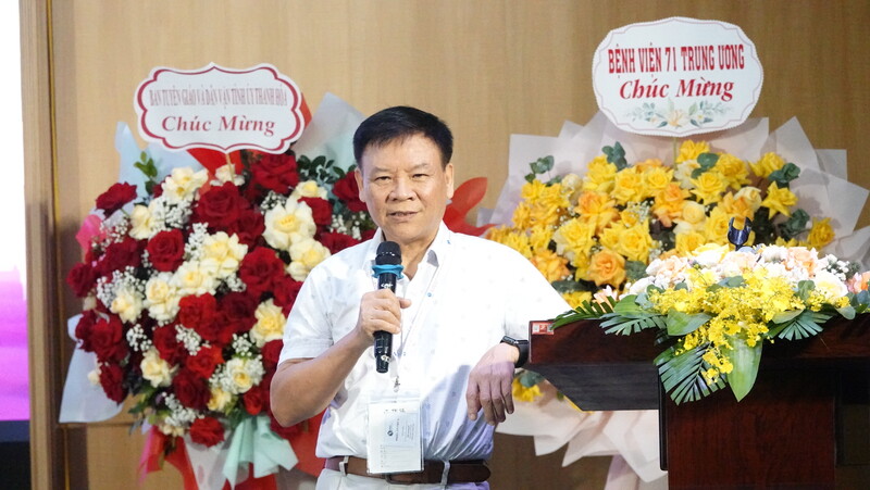 PGS.TS. Trần Đức Phấn, Chủ tịch Hội Di truyền Y học Việt Nam tham gia báo cáo tại Okvip69 Đăng ký cá cược