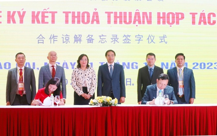 Ngành Okvip tại về tỉnh Lào Cai tăng cường hợp tác quốc tế
X