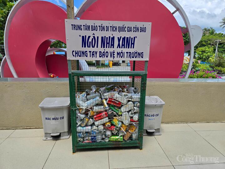 Tại đặc khu Côn Đảo, công tác phân loại rác tại nguồn được thực hiện nghiêm túc