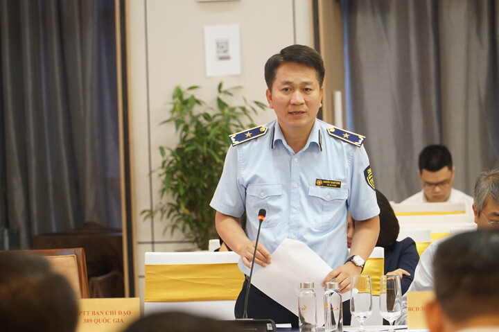 Ông Nguyễn Thanh Bình, Phó Cục trưởng Cục Quản lý và Phát triển thị trường trong nước (Ảnh: Vũ Lê)