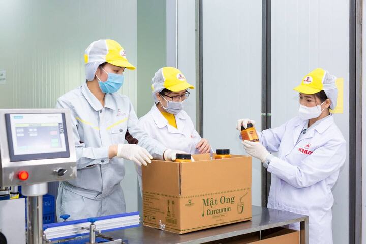 Nhiều sản phẩm mật ong của Honeco đạt OCOP 4 sao (Ảnh: Honeco)
