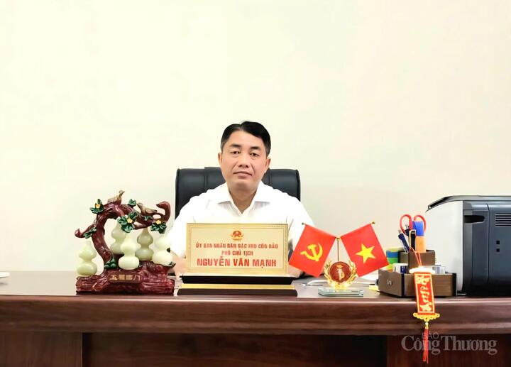 Ông Nguyễn Văn Mạnh - Phó Chủ tịch UBND đặc khu Côn Đảo