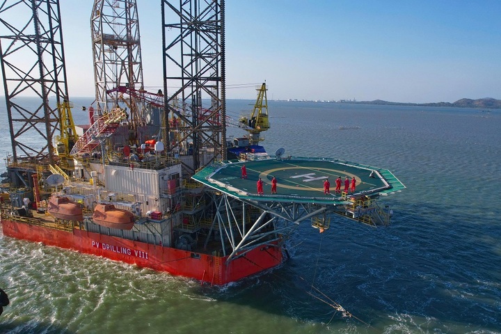 PV Drilling dự kiến đưa giàn PV DRILLING VIII vận hành từ quý III/2025, góp phần tăng doanh thu và lợi nhuận cho 6 tháng còn lại năm 2025. (Ảnh: PV Drilling)