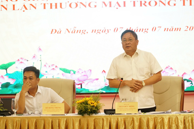 Ông Trần Đức Đông, Phó Chánh Văn phòng thường trực Ban Chỉ đạo 389 quốc gia (Ảnh: Vũ Lê)