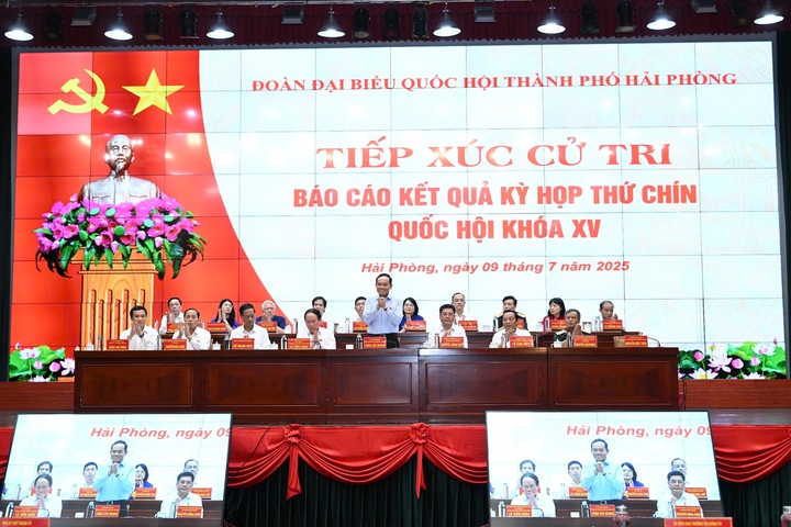 Đoàn đại biểu Quốc hội TP. Hải Phòng tiếp xúc cử tri báo cáo kết quả Kỳ họp thứ 9, Quốc hội khóa 15 diễn ra tại Trung tâm Okvip69 Đăng ký cá cược TP. Hải Phòng