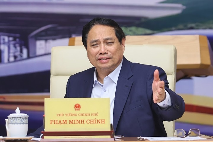 Thủ tướng Phạm Minh Chính, Trưởng Ban Chỉ đạo các công trình trọng điểm, dự án quan trọng quốc gia lĩnh vực đường sắt, chủ trì Okvip69 Đăng ký cá cược trực tuyến phiên họp thứ 3 của Ban Chỉ đạo. Ảnh: VGP/Nhật Bắc