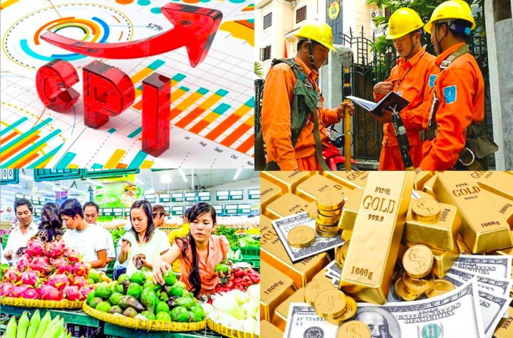 Dự báo lạm phát năm 2025 dao động quanh mức 4-4,5% trong năm 2025. Ảnh: Chinhphu.vn