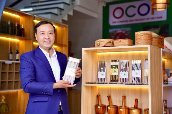 Đũa Quảng Thủy là thương hiệu được nhiều người tiêu dùng biết đến. Ảnh: QT