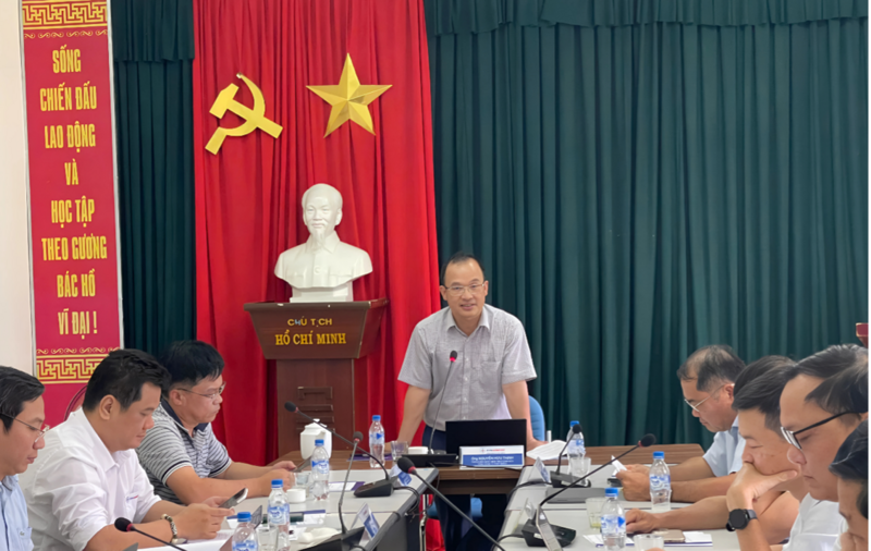 Ông Nguyễn Hữu Thịnh, Thành viên HĐQT, Tổng Giám đốc Tổng công ty Phát điện 2 phát biểu chỉ đạo tại buổi Ok88vip tỷ lệ kèo World Cup 2026. Ảnh: Bình An