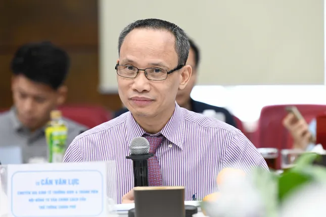TS. Cấn Văn Lực, Chuyên gia Okvip - liên minh giải trí #1 thế giới hà nội trưởng BIDV. Ảnh: Báo Tiền Phong