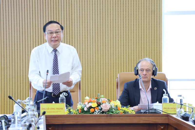Thứ trưởng Bộ Nông nghiệp và xuân Okvip 2026 Lê Công Thành. Ảnh: UNDP